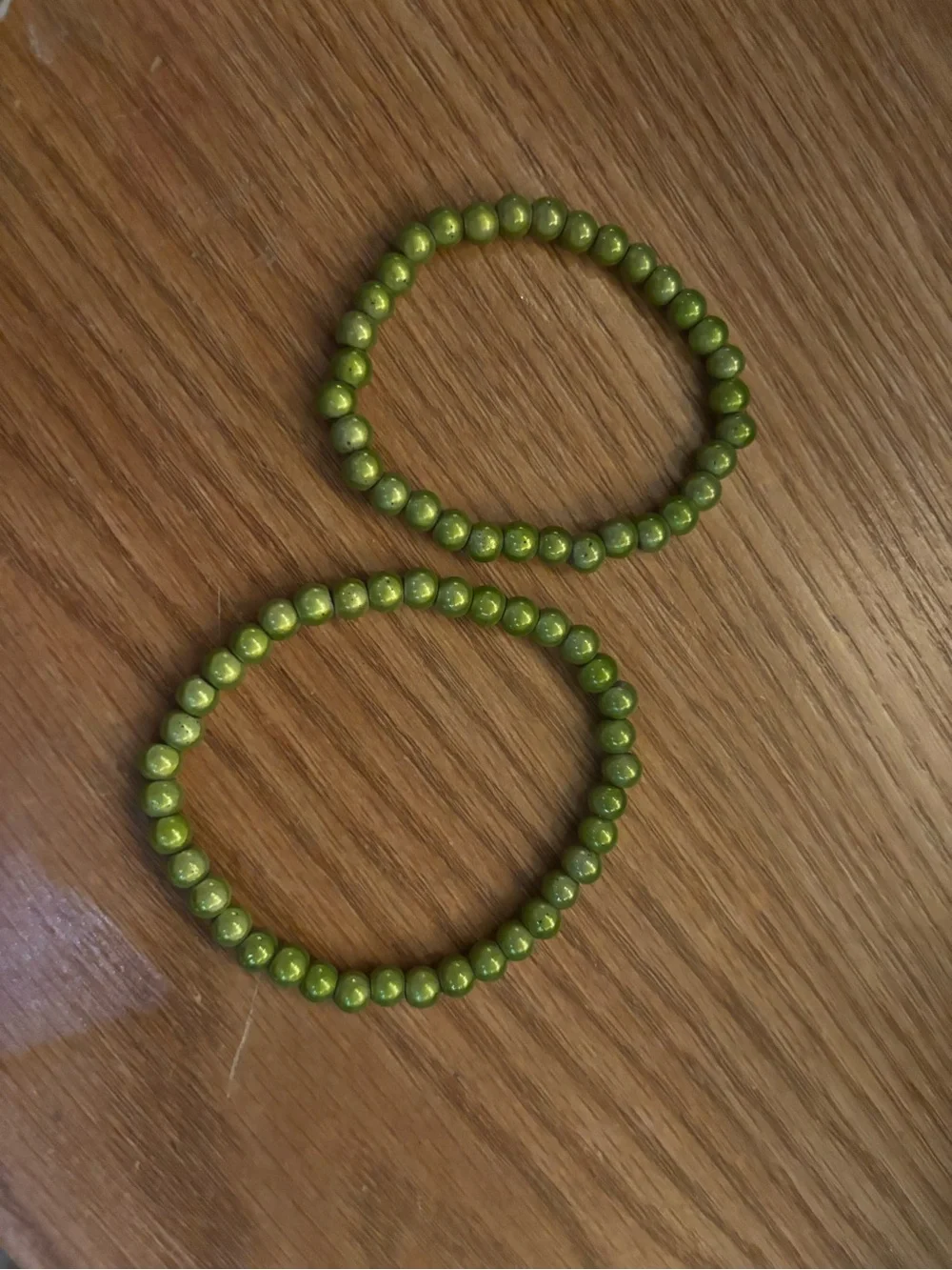 Different types of bracelet in a set of twos or can be just on of themselves